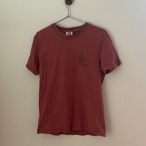 Women's Casual Red Tee